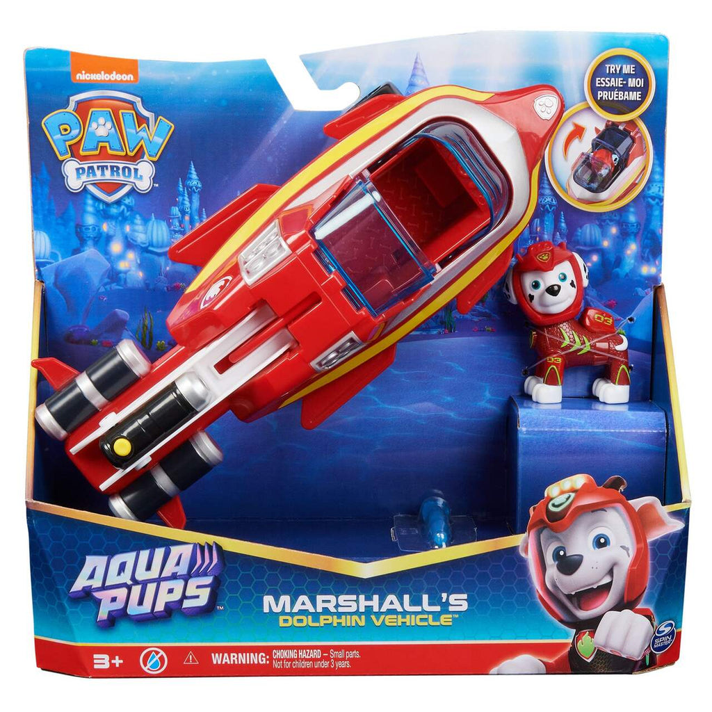 Paw Patrol Aqua Themed Vehicle Asst.