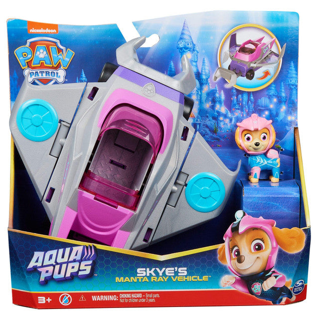 Paw Patrol Aqua Themed Vehicle Asst.