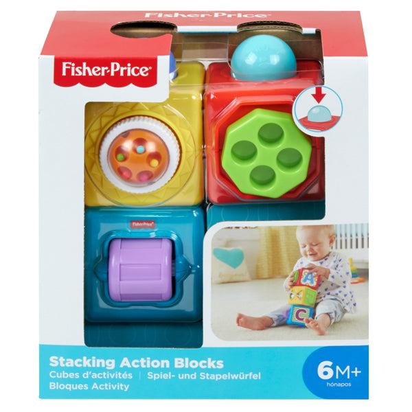 Fisher Price Stacking Action Blocks Party Zone