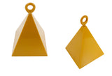 Pyramid Balloon Weight Gold