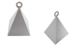Pyramid Balloon Weight Silver