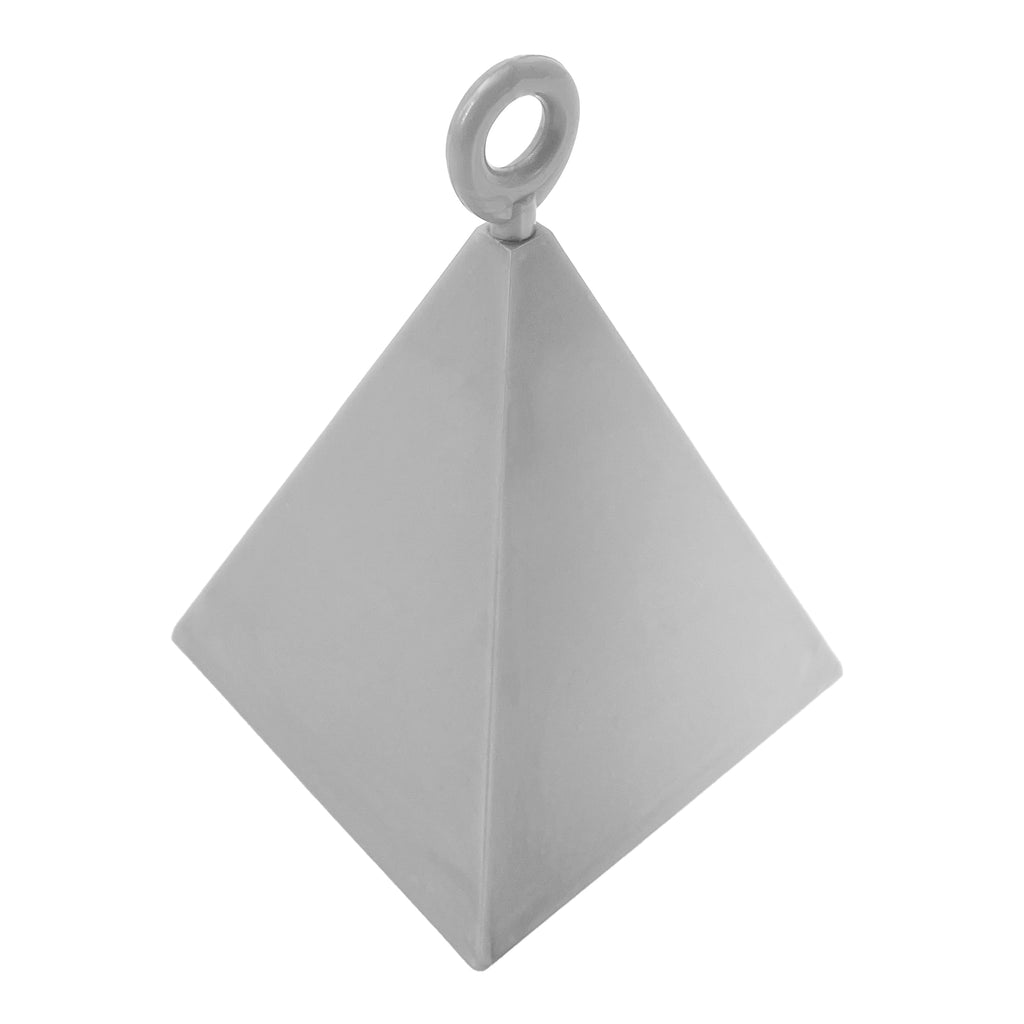 Pyramid Balloon Weight Silver