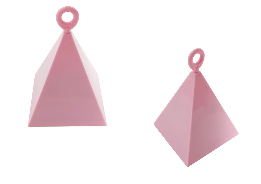 Pyramid Balloon Weight Pink
