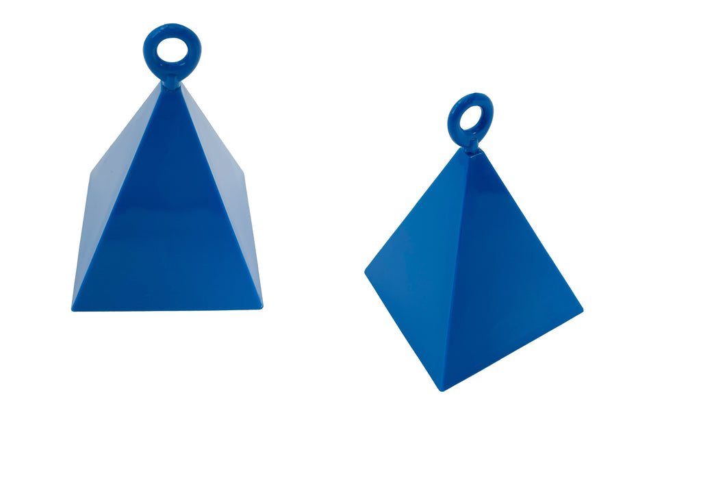 Pyramid Balloon Weight Blue