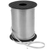 Fiestavibe Curling Ribbon Solid Color 5mmx500yrd Silver