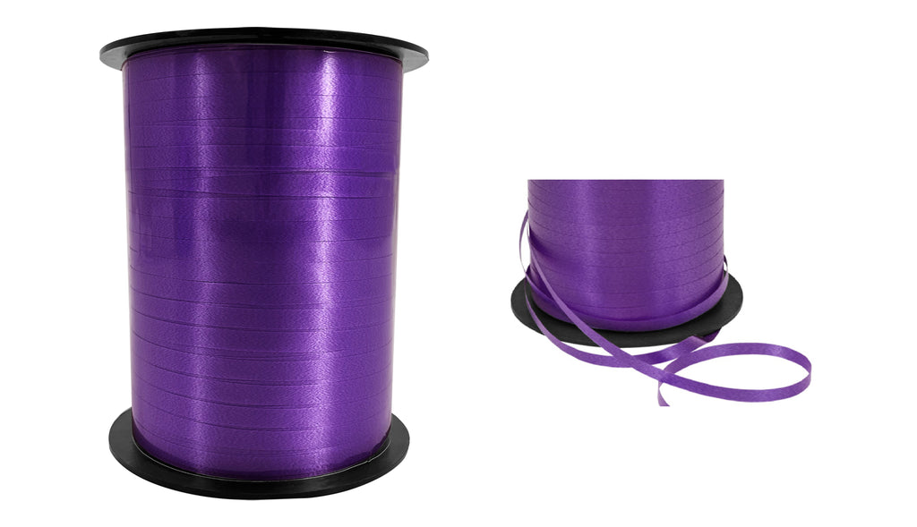 Fiestavibe Curling Ribbon Solid Color 5mmx500yrd Purple