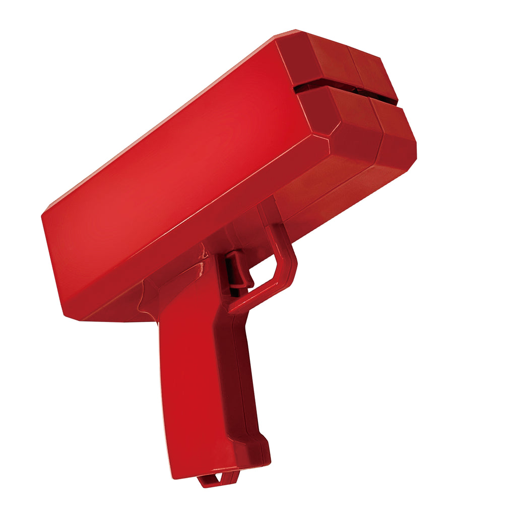 Party Zone Money Gun Red 19x16.5x8.5cm