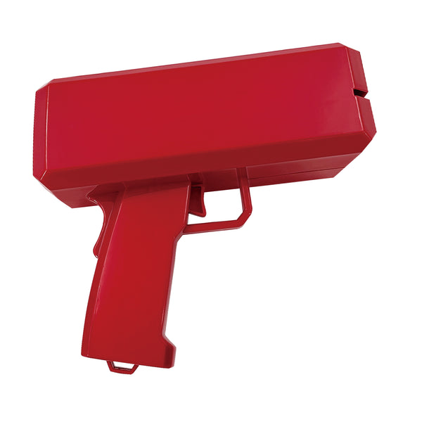 Money Gun Red 19x16.5x8.5cm - Party Zone