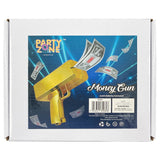 Party Zone Money Gun Gold 19x16.5x8.5cm