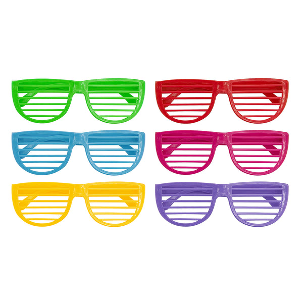 Fancy Glasses Assorted 12Pcs/Pk - Party Zone