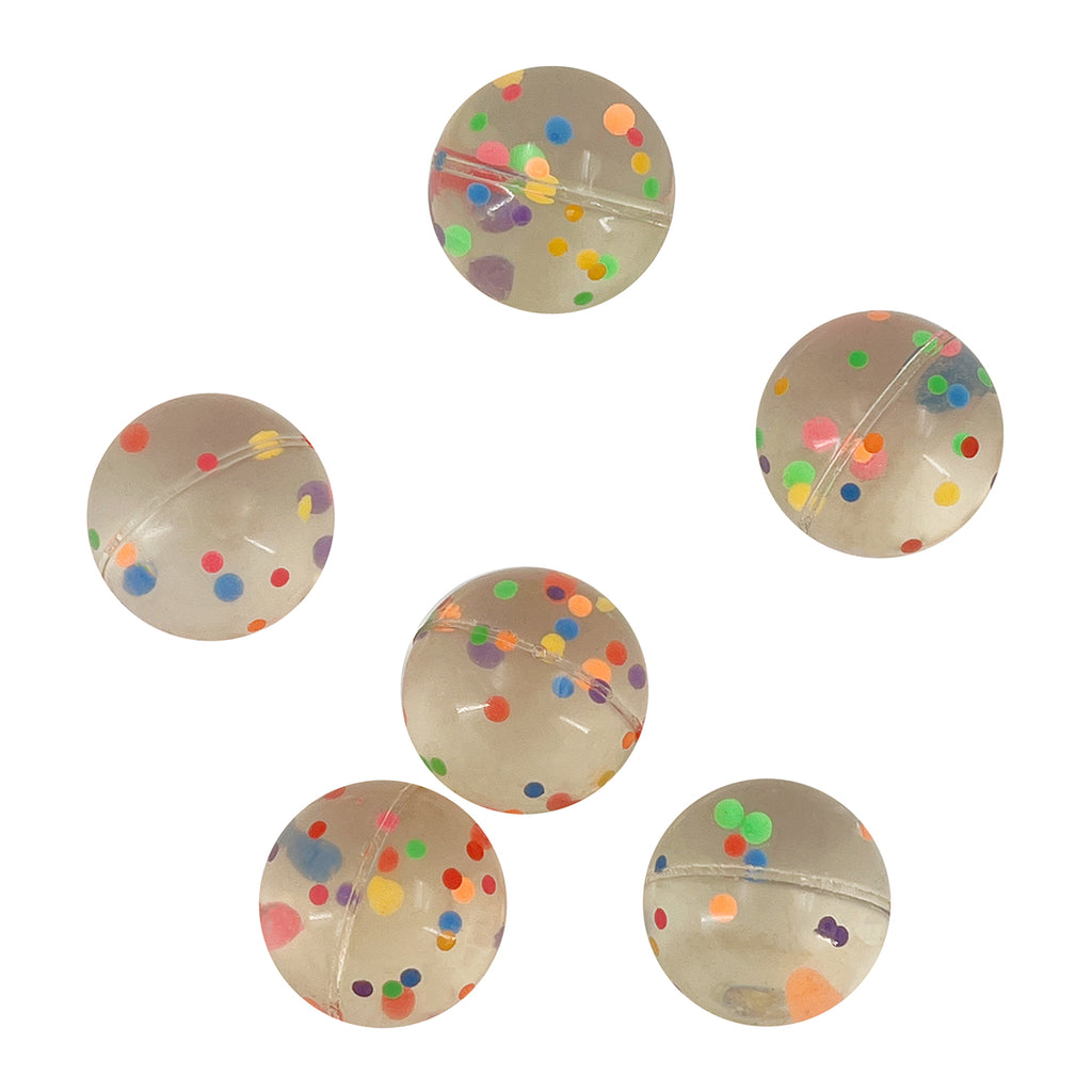 Bounce Balls 32mm Assorted 12Pcs/Pk - Party Zone