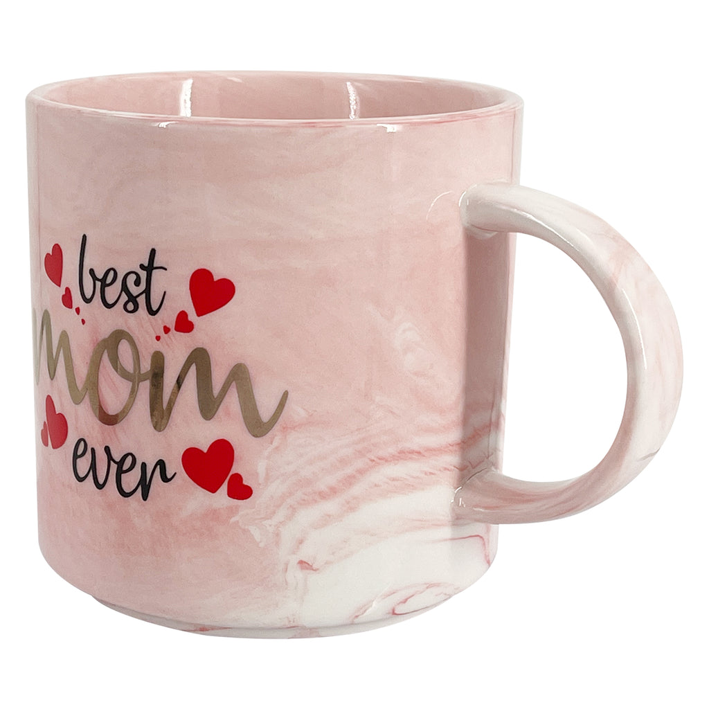 Best Mom Mug 9cm – Ceramic Coffee Cup with 'Best Mom' Text for Mother’s Day Gifting