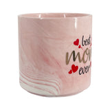 Best Mom Mug 9cm – Ceramic Coffee Cup with 'Best Mom' Text for Mother’s Day Gifting