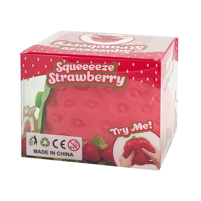 SQOOSH Squishy Strawberry Sensory Toy | UAE