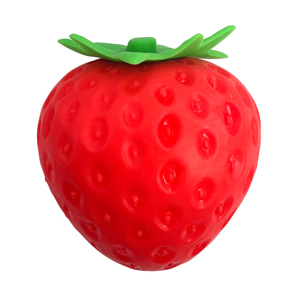 Squishy Strawberry 16cm | Super Solid Squishy Fidget Stress Relief Toy for Kids & Adults