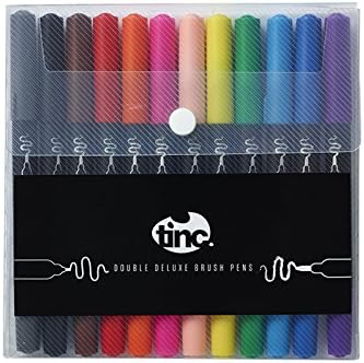 Tinc Double Deluxe Brush Markers - Tinc