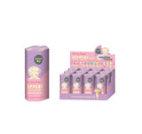 Display of Hippers packaging with a purple and pink design on a white background