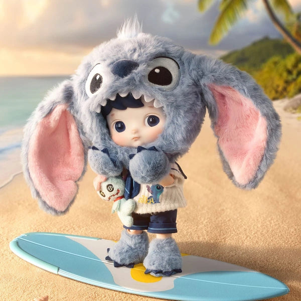 POP MART Hacipupu - Stitch Crossover 1/8 Scale Action Figure | Unique Collectible Disney Art Toy