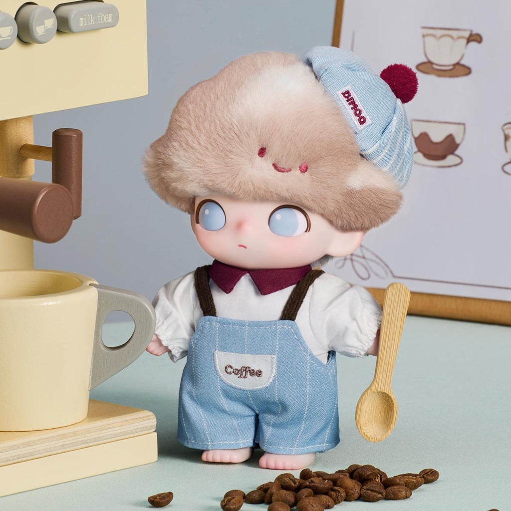 Pop Mart DIMOO Crush on Coffee Series-Vinyl Plush Blister Pack