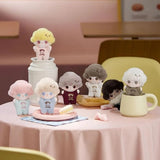 Pop Mart DIMOO Crush on Coffee Series-soft-faced Plush Keychain Blind Box