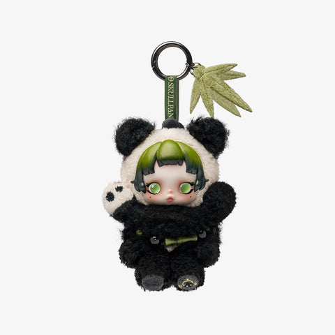 Pop Mart Skullpanda Lazy Panda Plush Doll Pendant