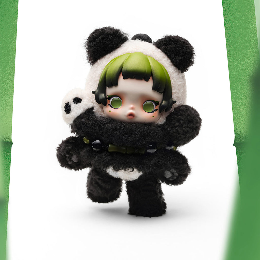 Pop Mart Skullpanda Lazy Panda Plush Doll Pendant