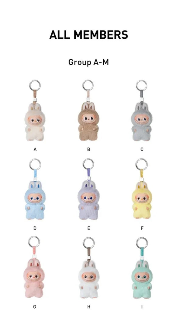 Pop Mart Labubu The Monsters Pin for Love Series Vinyl Plush Pendant (A-M) Blindbox V4