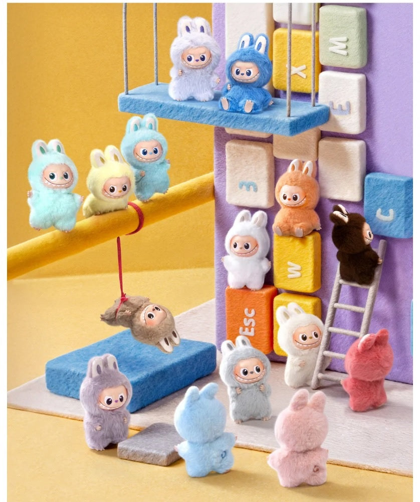 Pop Mart Labubu The Monsters Pin for Love Series Vinyl Plush Pendant (N-Z) Blindbox V4