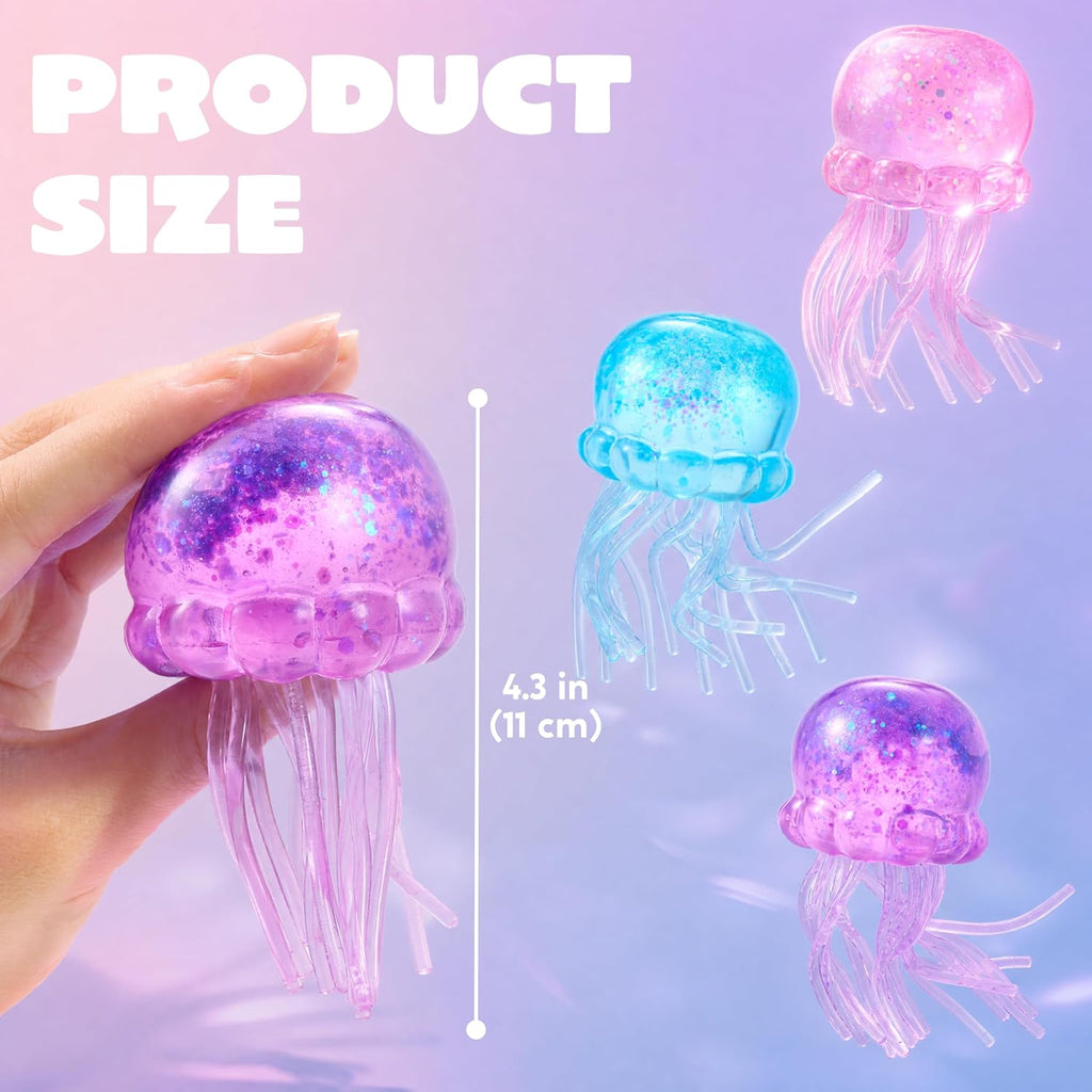 Malt Sugar Jellyfish Squeeze Toy | Tactile Sensory Fidget