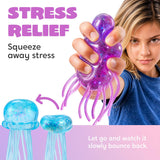 Malt Sugar Jellyfish Squeeze Toy | Tactile Sensory Fidget