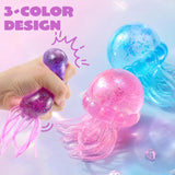 Malt Sugar Jellyfish Squeeze Toy | Tactile Sensory Fidget