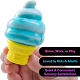 NeeDoh Nice Cream Cone Squishy Toy | Ice Cream Fidget