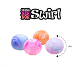 NeeDoh Swirl Stress Balls - Pack of 4 | Sensory Toy Set