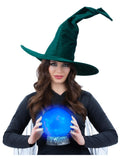 Smiffys Light Up Mystic Crystal Ball Prop, with Lights & Sounds, Batteries Not Included halloween costume accessory UAE
