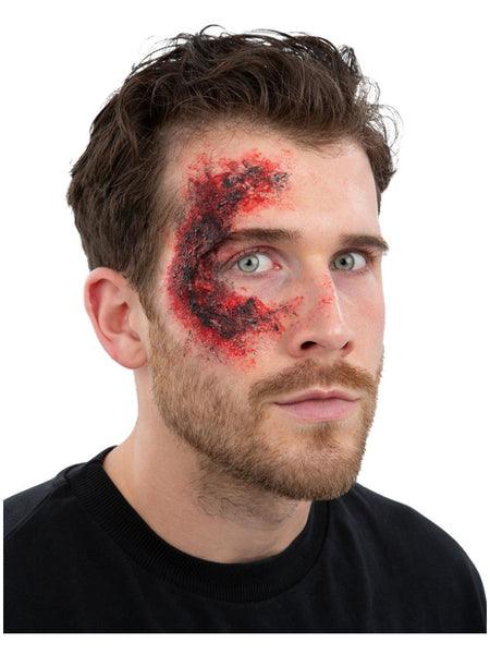 Smiffys Smiffys Make-Up FX Burnt Skin Kit - Men 16Y+ Red