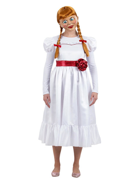 Smiffys Annabelle Costume, Dress with Inserted Flower Belt size L halloween costume UAE