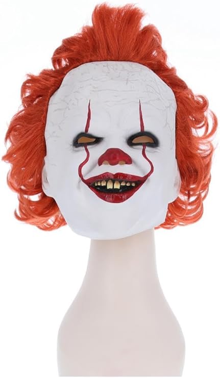 IT Chapter 2 Pennywise Mask Full Head Latex