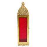 Eid Lantern Candle Holder Gold 14x14x58.7cm