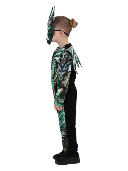 Dragon Boy Costume by Smiffys in Multicolor for Boy 10-12Y