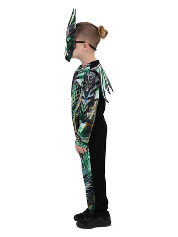 Dragon Boy Costume by Smiffys in Multicolor for Boy 10-12Y