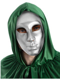 Smiffys Silver Robot/Mime Masquerade Mask, on Elastic halloween mask UAE