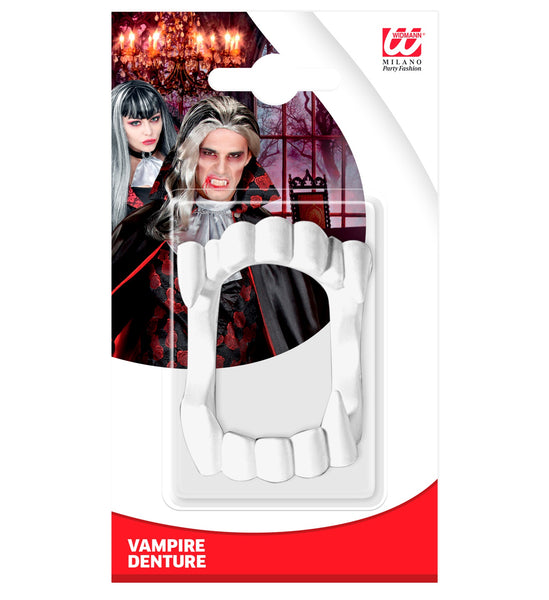 WIDMANN Vampire Denture - Men 16y+ White