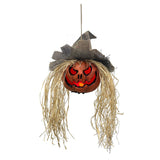 Halloween Hanging Pumpkin with Lights & Sound 30x15x70cm