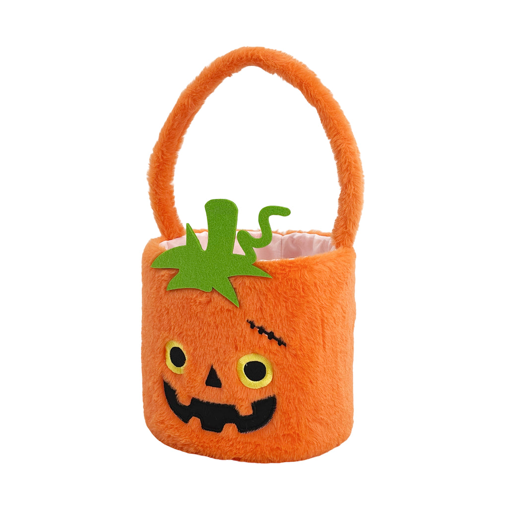 Plush Pumpkin Bag 22x22x40cm