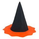 Pumpkin Witch Hat Felt Fabric Child Size