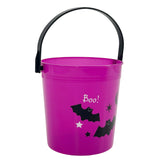 Halloween Bucket Purple 11.5x12cm