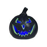 LED Pumpkin Decoration Black 13x11x13cm