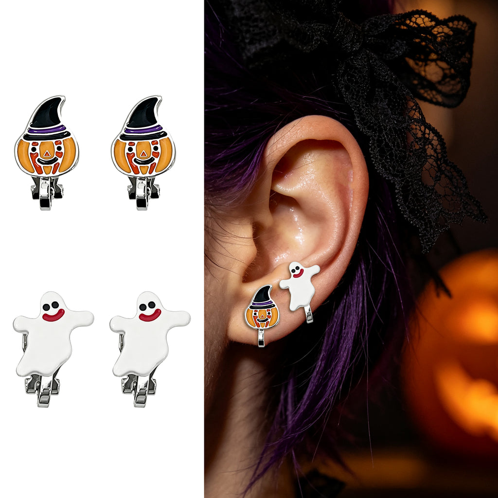 Halloween Necklace & Earring Set