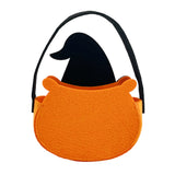 Pumpkin Felt Bag 14x6.5x17cm