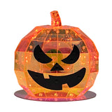 LED Pumpkin Decoration with Sound 16.7x5.9x16.5cm